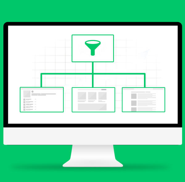 Content Categorization Showcase Website Template